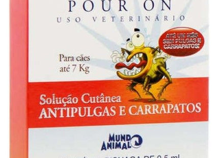 Antiparasitário Externo Pulgoff Pour On 0,5ml para Cães