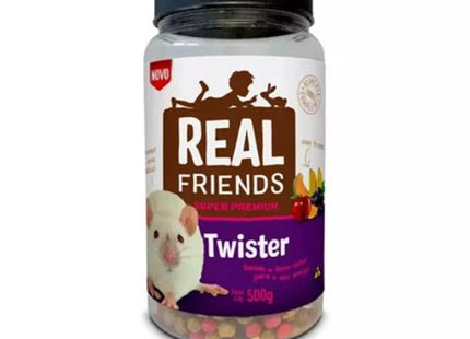 Snack Realfriends Twister com Frutas para Roedores e Coelhos