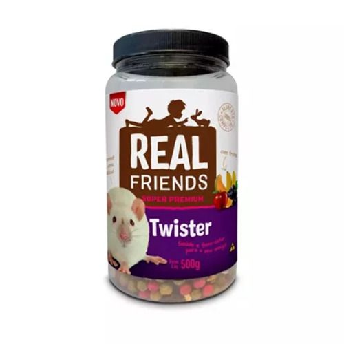 Snack Realfriends Twister com Frutas para Roedores e Coelhos