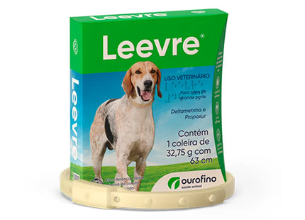 Coleira Antipulgas e Carrapatos Leevre 63 cm – Cães de Grande Porte