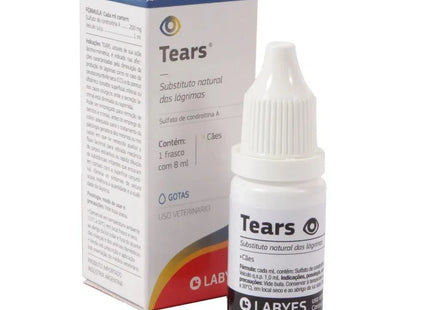 Tears 8 mL – Colírio Lubrificante / Umectante Ocular para Cães e Gatos