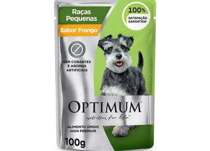 Ração Úmida Optimum para Cães Adultos de Porte Pequeno 100g