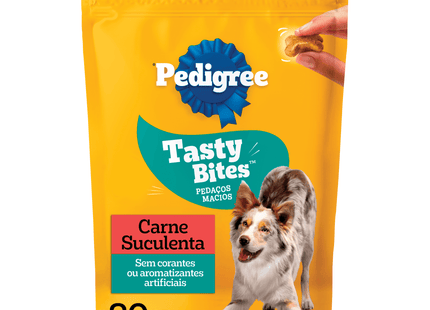 Pedigree Tasty Bites Carne Suculenta 80 g