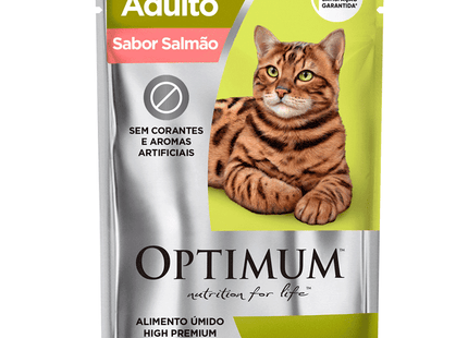 Ração Úmida Optimum para Gatos Adultos