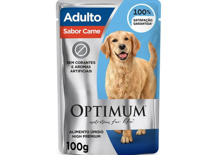 Alimento Úmido Optimum Dog Adultos Carne