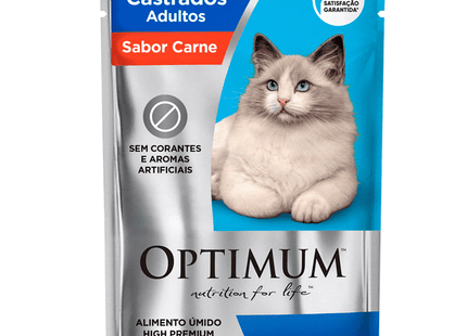 Ração Úmida Optimum Gato Castrado Adulto 85 g