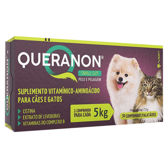 Suplemento Avert Queranon 3,4g para Cães e Gatos