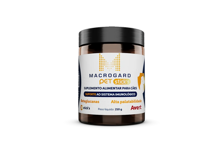 Macrogard Pet Sticks C/30 – Suplemento Imunológico para Cães