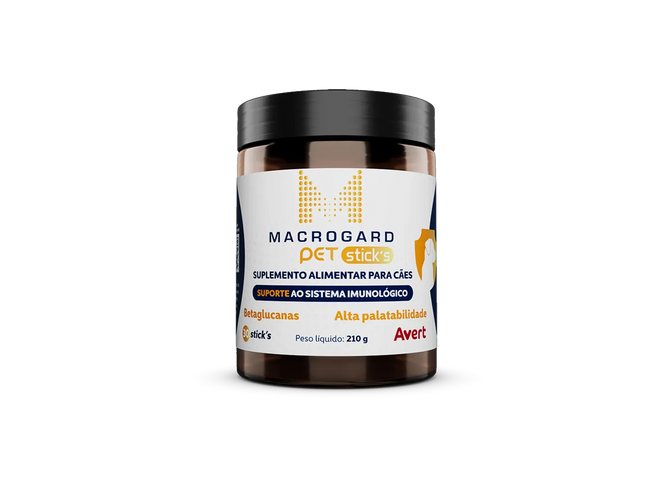 Macrogard Pet Sticks C/30 – Suplemento Imunológico para Cães