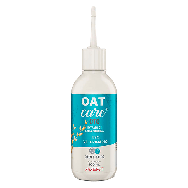 Solução Otológica Oat Care – Higienização de Orelhas para Cães e Gatos – 100 ml