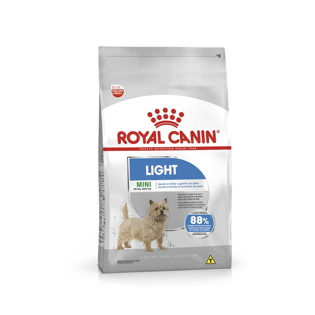 Royal Canin Mini Light – Ração Seca para Cães Adultos de Raças Pequenas com Tendência ao Ganho de Peso