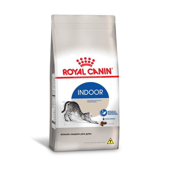 Royal Canin Indoor – Ração Completa para Gatos Adultos