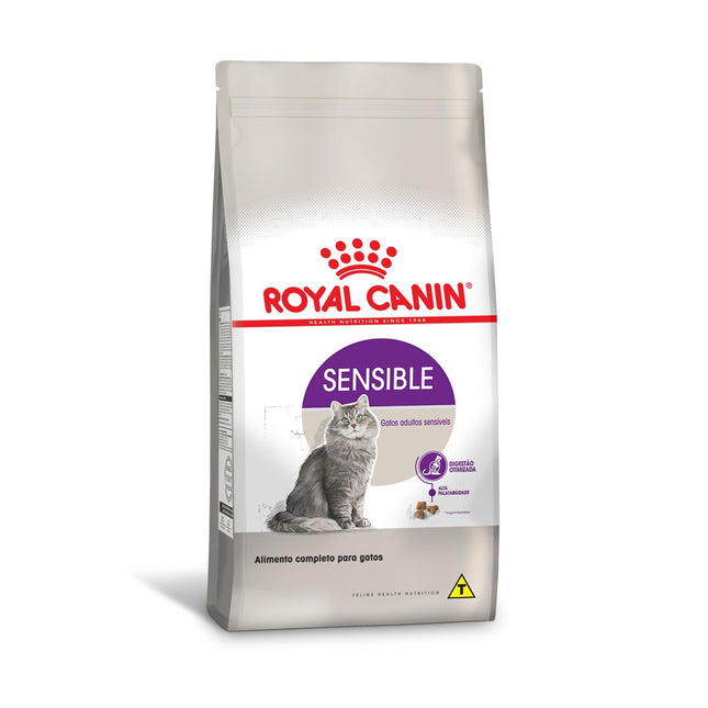 Royal Canin Sensible – Ração para Gatos Adultos Sensíveis