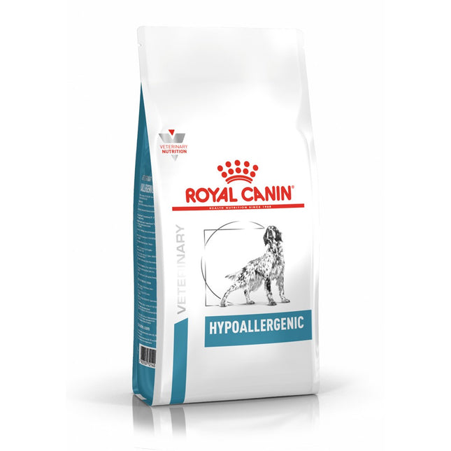 Royal Canin Veterinary Diet Hypoallergenic Canine – Ração Seca para Cães Adultos com Sensibilidades Alimentares