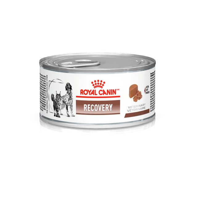 Royal Canin Veterinary Diet Recovery Wet – Alimento Úmido Terapêutico para Cães e Gatos em Recuperação