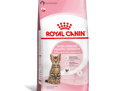 Royal Canin Kitten Sterilised – Ração Completa para Gatos Filhotes Castrados