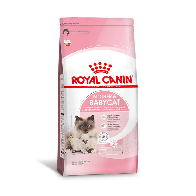 Royal Canin Mother & Babycat – Ração Completa para Gatas Gestantes/Lactantes e Gatinhos