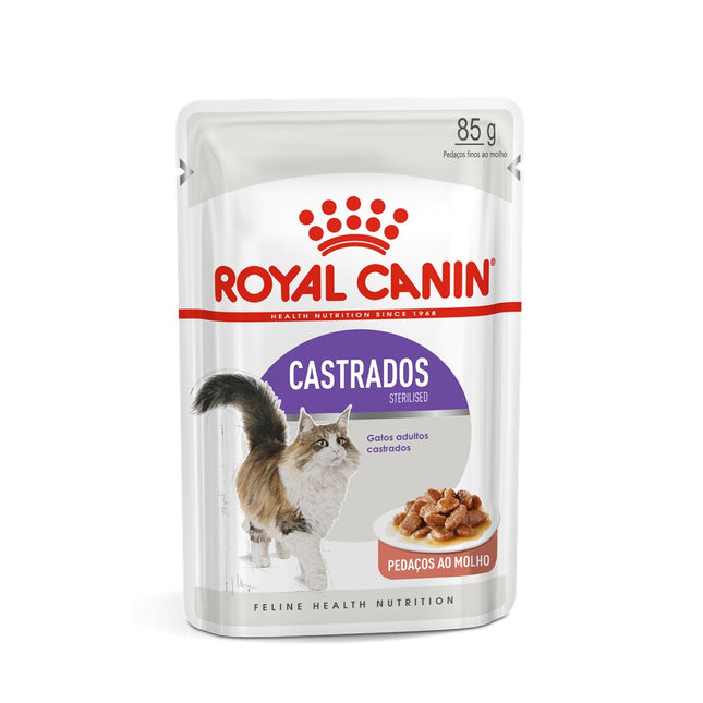 Royal Canin Sterilised Wet 85 g – Ração Úmida para Gatos Adultos Castrados