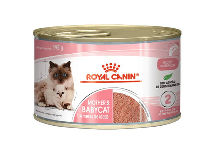 Alimento Úmido Royal Canin Mother & Babycat Mousse 195 g
