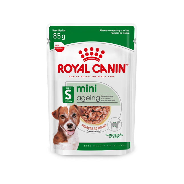 Royal Canin Mini Ageing Wet 85 g – Ração Úmida para Cães Idosos de Raças Pequenas