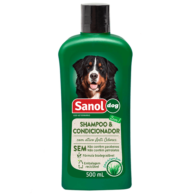 Sanol Dog Shampoo & Condicionador 500 ml