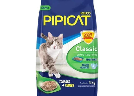 Areia Higiênica Pipicat Classic – 4 kg, 12 kg e 20 kg