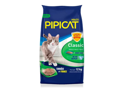 Areia Higiênica Pipicat Classic – 4 kg, 12 kg e 20 kg