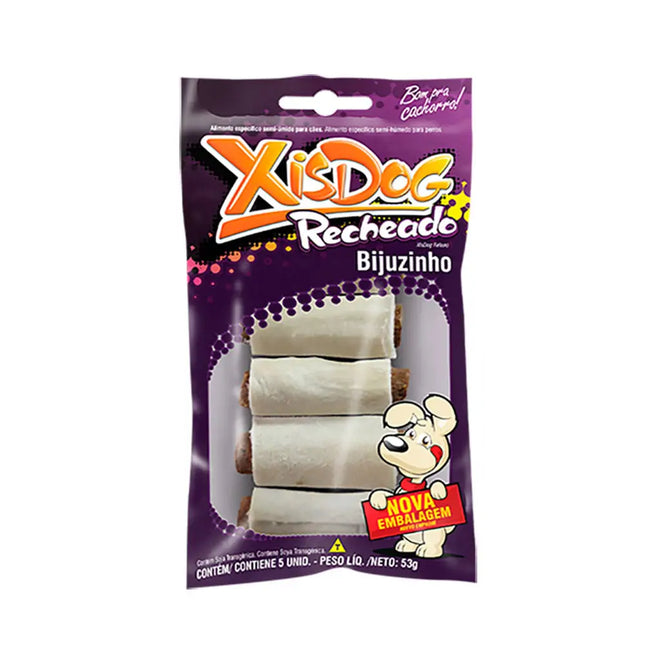 Osso Xisdog Bijuzinho Recheado – 5 unidades