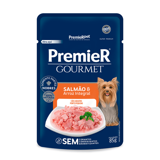 Premier Gourmet Sachê Cães Adultos Pequeno Porte