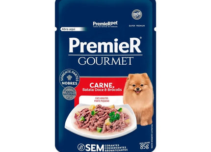 Premier Gourmet Sachê Cães Adultos Pequeno Porte