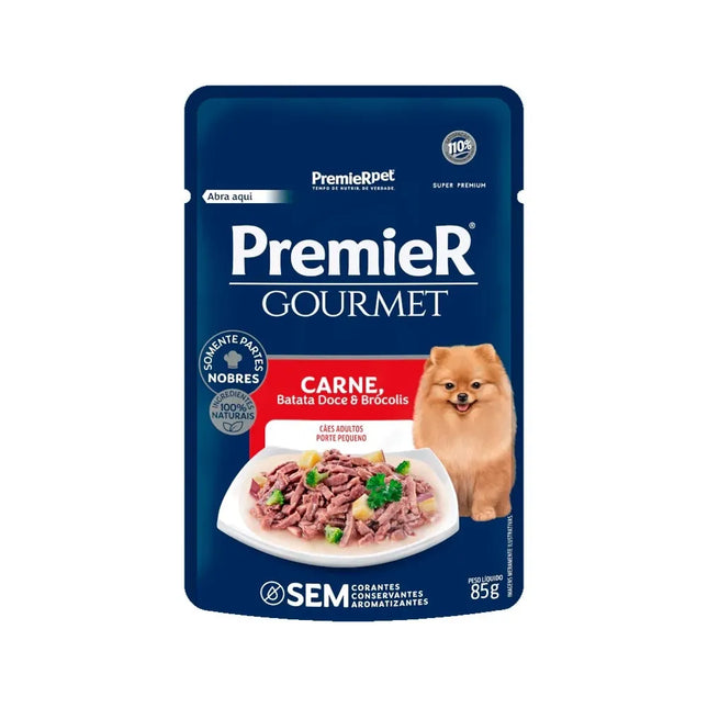 Premier Gourmet Sachê Cães Adultos Pequeno Porte