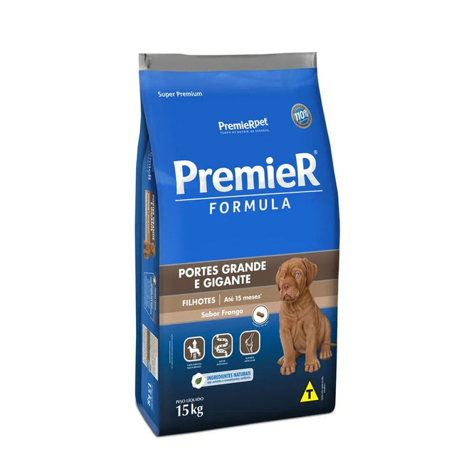 Premier Fórmula Cães Filhotes Raças Grandes e Gigantes