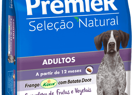 Premier Seleção Natural Cães Adultos – Frango com Batata Doce