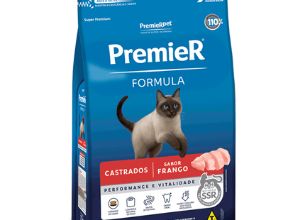 Ração Seca Premier Fórmula Gatos Castrados