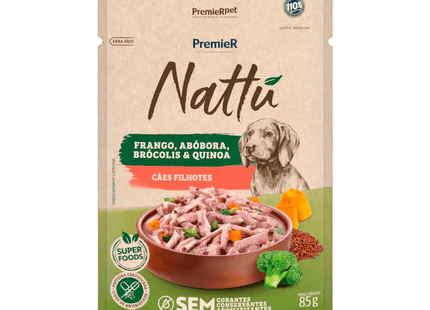 PremieR Nattu Sachê Alimento Úmido para Cães Filhotes 85g
