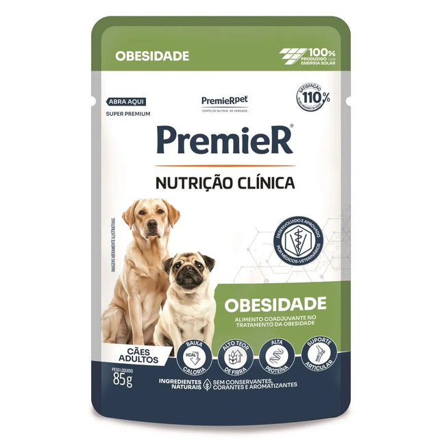 PremieR Nutrição Clínica Úmidos Cães Obesidade