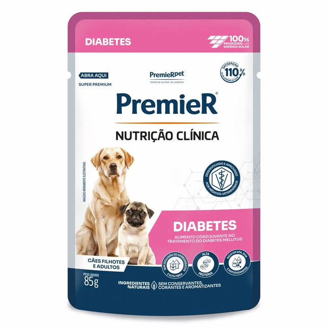 PremieR Nutrição Clínica Úmidos Cães Diabetes