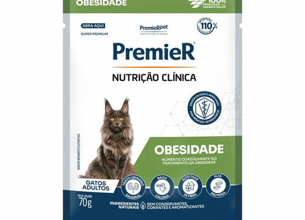 PremieR Nutrição Clínica Úmidos Gatos Obesidade