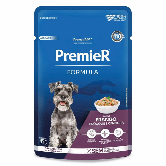 Premier Fórmula Ração Úmida Cães Adultos Porte Pequeno 85 g