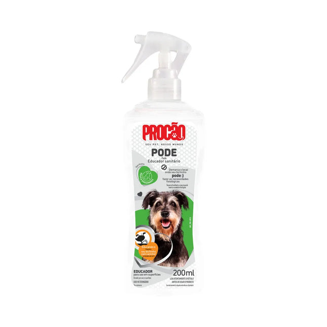 Educador Sanitário Procão “PODE” 200 ml – Ajuda seu pet a usar o lugar certo para necessidades
