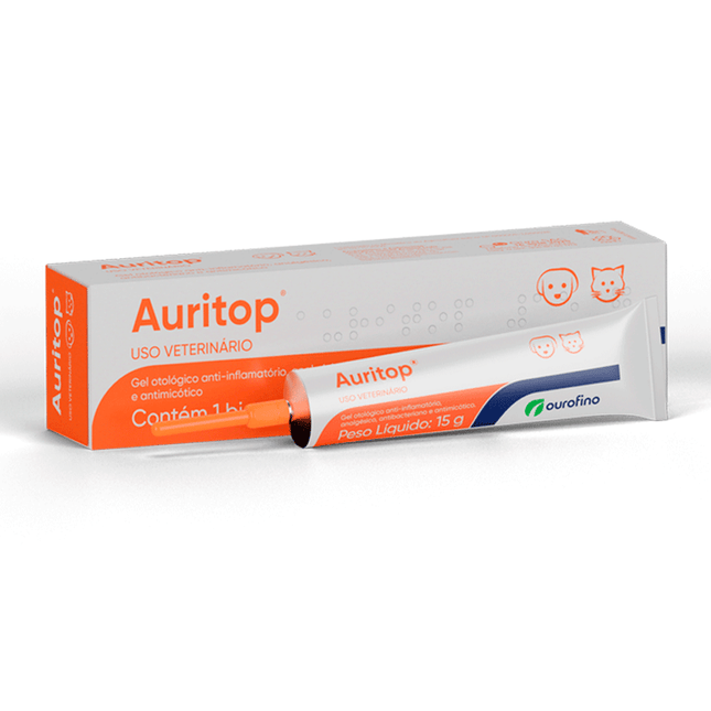 Auritop Gel Otológico Ourofino 15g