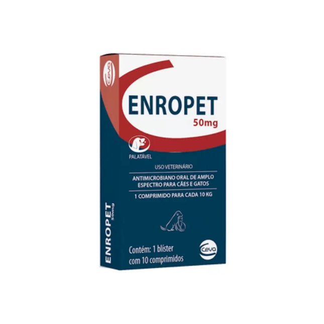 Enropet – Antibiótico Oral para Cães e Gatos (50 mg / 150 mg)
