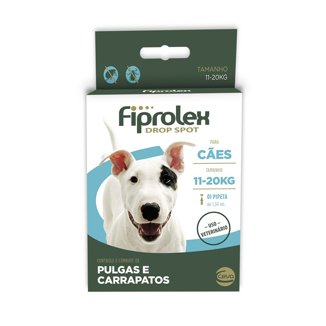 Fiprolex Drop Spot 1,34 mL – Cães 11 a 20 kg
