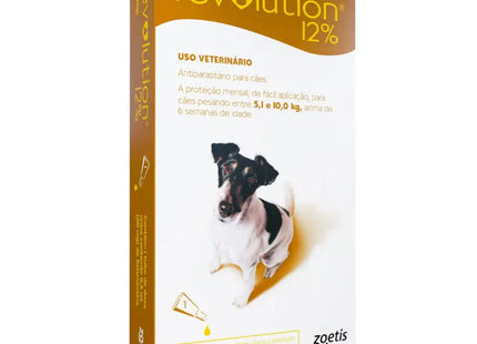 Revolution 12 % para cães 5,1 a 10 kg