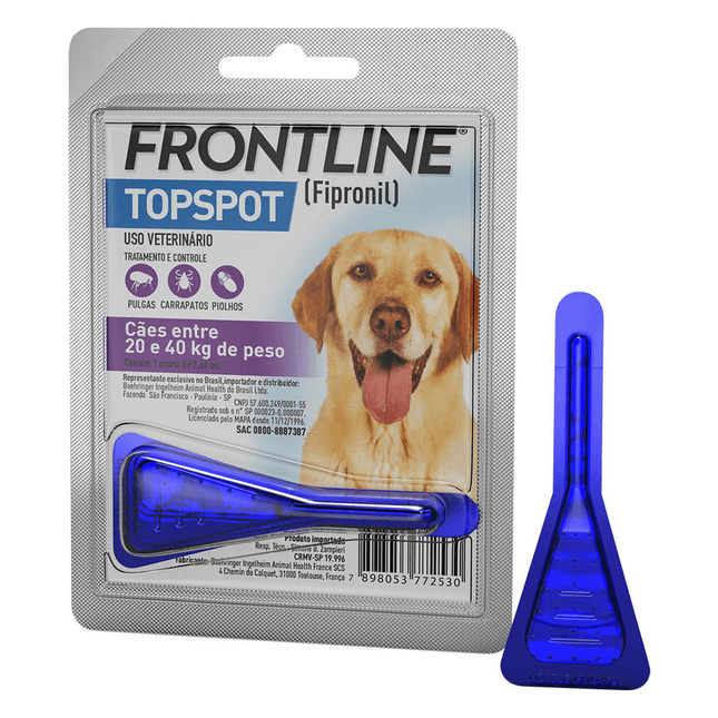 Frontline TopSpot G (20–40 kg) – Pipeta Spot‑on 2,68 mL