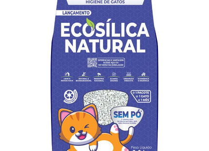 Areia Higiênica Progato Ecosílica Natural 2 kg