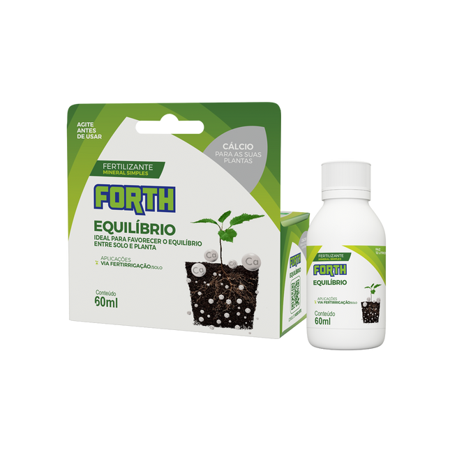 Forth Equilíbrio Concentrado 60 mL — Complemento Nutricional com Carbonato de Cálcio