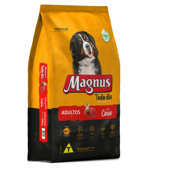 Magnus Premium Todo Dia Cães Adultos Carne