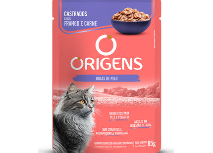 Origens Sachê Gato Castrado 85g