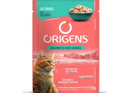 Origens Sachê Gato Castrado 85g
